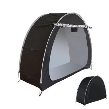 Imagem de Galpão de armazenamento de ciclismo, barraca de abrigo para motocicleta | Galpão multifuncional à prova de poeira para adultos, crianças, jardim, ciclismo ao ar livre