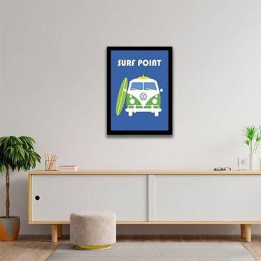 Imagem de Quadro Decorativo Surf Point 34x23cm - Quadros On-Line, N/a, A4 (20 x 