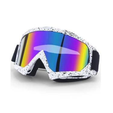 Imagem de Óculos Snowboard Esqui Kitesurf Motocross Jet Ski Espelhado