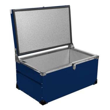 Imagem de Caixa Térmica Metal 110 litros Catfer (Azul)