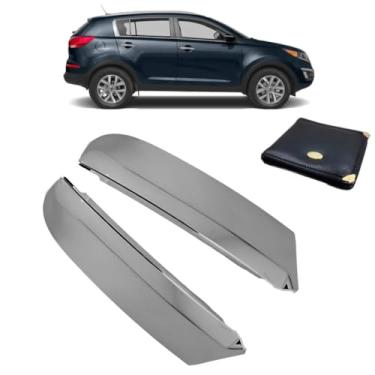 Imagem de Par Frisos Acabamento Portas Laterais Traseiras Compatível Com Sportage Ex Lx 2011 Á 2017 (CROMADO - AMBOS OS LADOS)
