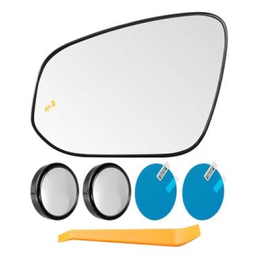 Imagem de Espelho aquecido do lado do motorista para Toyota RAV4 2013-2025 4runner 2014-2024 Tacoma 2016-2025 Venza 2021-2024, espelho retrovisor com substituição de ponto cego 8790704010 8790704011, esquerdo