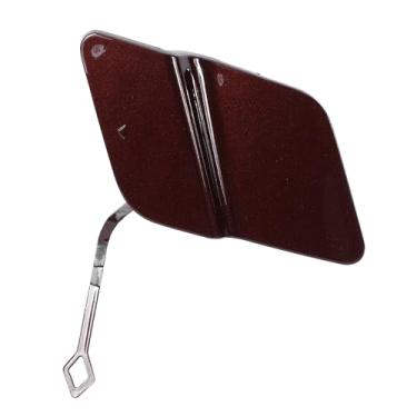 Imagem de ACROPIX Tampa do gancho de reboque do para-choque do carro do lado do passageiro dianteiro direito tampa de reboque vermelho calcedônia apto para Mercedes-Benz GLK350 10-12 Nº A2048850224 - Pacote com