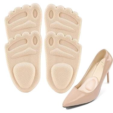 Imagem de Almofadas Para a Frente do Pé Para Mulheres | Palmilhas Anti-Derrapantes Seguras Para Sapatos,Almofada De Suporte Para A Frente Do Pé Para Conforto Diário | Para Sapatos De Salto Sandálias E Atividade