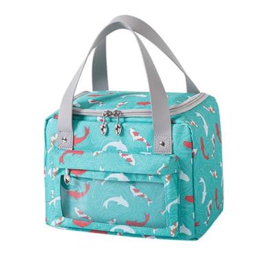 Imagem de Bolsa Térmica para Almoço Reutilizável Grande Mulheres Homens Meninos Meninas Adultos Adolescentes Trabalho Escola Campi