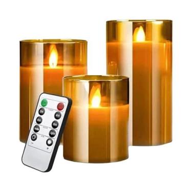 Imagem de Conjunto De Luzes LED Com Controle Remoto Para Decoração De Casa, Nata