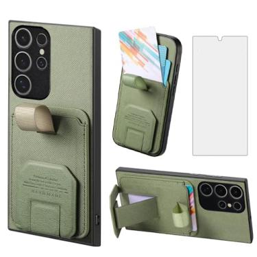 Imagem de Asuwish Capa de telefone para S25 Ultra WDZJCK EUA verde