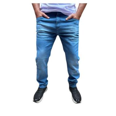 Imagem de Calça Jeans Masculina lançamento basica reta slim jeans coloridas de b