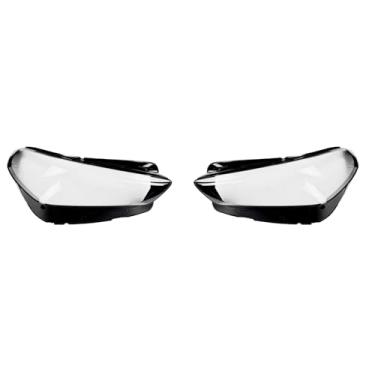 Imagem de Lente do farol do carro compatível com bmw x1 2023 2024 plástico transparente máscara de vidro do farol substituir a capa(2PCS right and left)