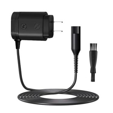 Imagem de Substituição do carregador para barbeador elétrico Braun Series 7 9 3 5 1 XT5 3040s 340s 9385cc 370 720 760cc 790cc 720s-4 7865cc 9090cc 9330s 5018s 7020s 9095cc 3350cc-4 390cc Adaptador de fonte de