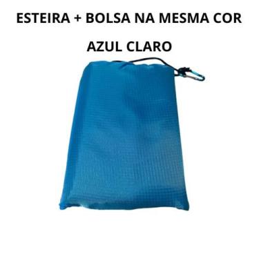 Imagem de Tapete Esteira 2,10 x 2,00 Metros Praia Piquenique Camping - Sem Marca