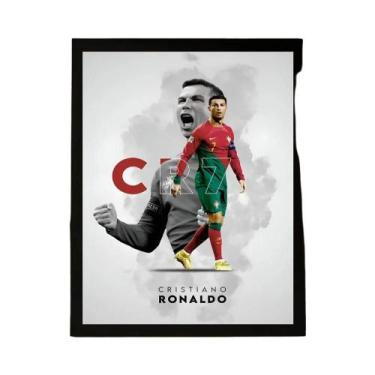 Imagem de Pôster CR7 Cristiano Ronaldo Impressão Em Papel Para Decoração De Casa
