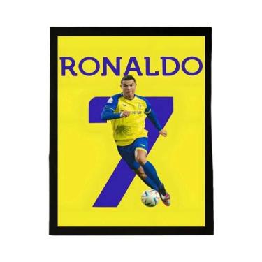 Imagem de Pôster CR7 Cristiano Ronaldo Impressão Em Papel Para Decoração De Casa