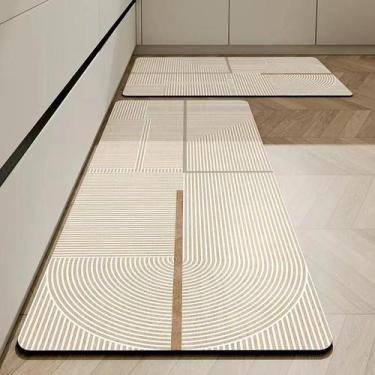 Imagem de Tapetes De Cozinha Antiderrapantes E Laváveis VIKAMA, Carpete De Terra