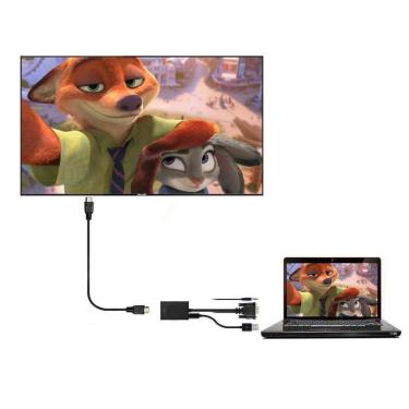 Imagem de Cabo Adaptador Vga C/ Áudio X Hdmi