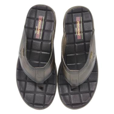 Imagem de Chinelo Pegada de Dedo em Couro Masculino-Masculino