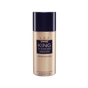 Imagem de Banderas Seduction King of Absolute - Desodorante Masculino 150ml, 1, 