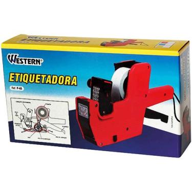 Imagem de Etiquetadora Manual 8 Dígitos Western - P-45