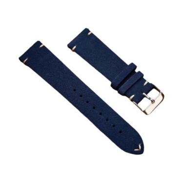 Imagem de Pulseira De Relógio De Couro Suede Com Liberação Rápida De 14mm, 16mm,