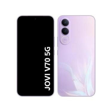 Imagem de Smartphone Jovi V70 512GB 5G 8GB RAM Lilás Boreal 6,83" Cam. Dupla + S