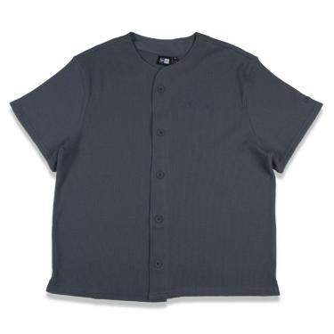 Imagem de Camiseta New Era Regular Booking Program  Cinza-Masculino