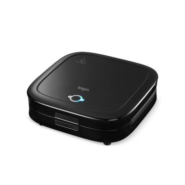 Imagem de Sanduicheira Elgin Duo Time 42SAN Chapas Funda e Ondulada 800W Preto 110V