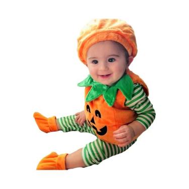Imagem de Chapéu De Abóbora Para Fantasia De Halloween Infantil, Cosplay Para Be