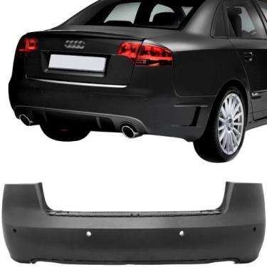Imagem de Parachoque Traseiro A4 2005 2006 2007 2008 Primer - BBSI