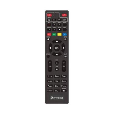 Imagem de Controle Remoto Inteligente Vx10 Preto Vivensis