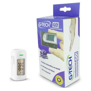 Imagem de Termômetro Digital Infravermelho Medição Instantânea Gtech Compacto - 