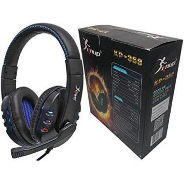 Imagem de Fone de Ouvido Headset Gamer KP-359 KNUP LED