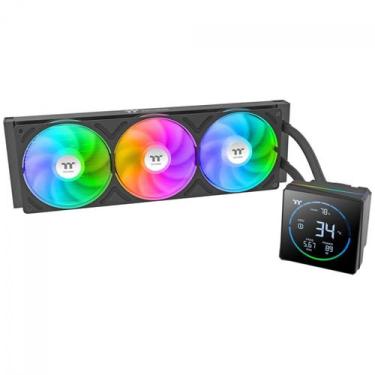 Imagem de Water Cooler Thermaltake TH360-S V3 ARGB 360mm Display LCD Intel-AMD P
