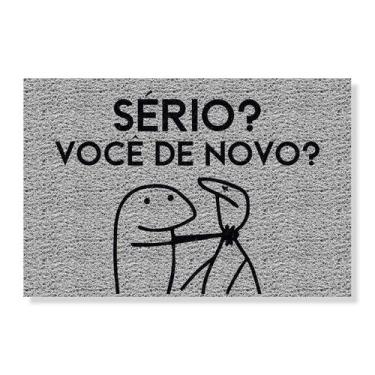 Imagem de Capacho flork - sério você de novo - IDEIA FIXA DECOR