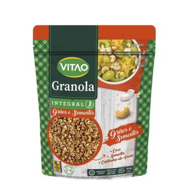 Imagem de Granola com Grãos e Sementes 800g - Vitao