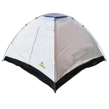 Imagem de Barraca Guepardo Atena 4 pessoas Cinza  Camping familiar, leve, coluna