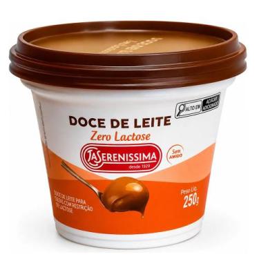 Imagem de Doce De Leite Zero Lactose La Serenissima 250g