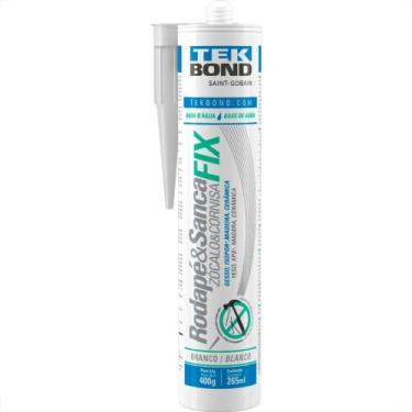 Imagem de Cola Para Fixacao Rodape Sanca Tekbond Fix - 400G/265Ml