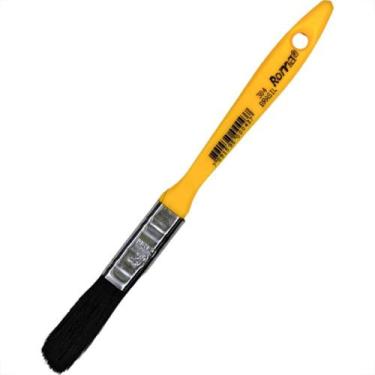 Imagem de Trincha Roma Preta 304 1/2'' Cabo Amarelo - Kit C/12 Pecas