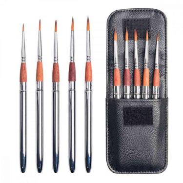 Imagem de Conjunto de Pinceis Sinoart Pocket Brush Set Com 5 Unidades