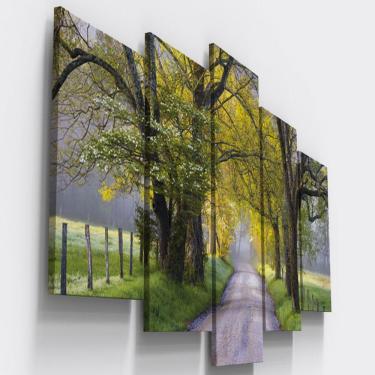 Imagem de Quadros Decorativos Natureza Paisagem Arvores Sala 