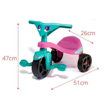 Triciclo Velotrol Infantil Motoca Motoquinha Tico Tico Fly