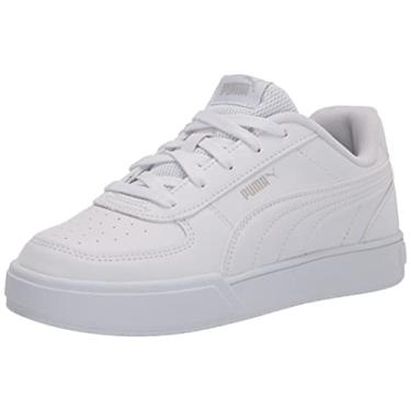 Imagem de PUMA Caven Tênis branco, branco, cinza, violeta, unissex, tamanho 36, Puma branco-puma branco-cinza violeta, 20