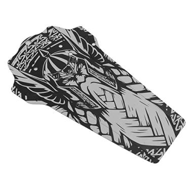 Imagem de Tgoon Protetor de lama de bicicleta, para-lamas de bicicleta personalizado resistente ao desgaste flexível plástico PP universal para bicicleta dobrável (Samurai)