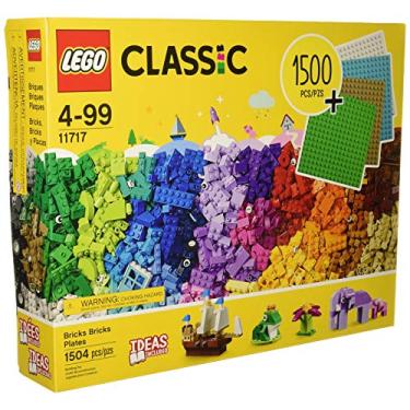 Imagem de LEGO Classic Bricks Bricks Plates 1504 Pieces with Plates Included