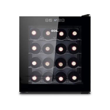 Imagem de Adega Climatizada 16 Garrafas Eletrônica Painel Touch Porta Full Glass Eae16 Bivolt - Eos B169161