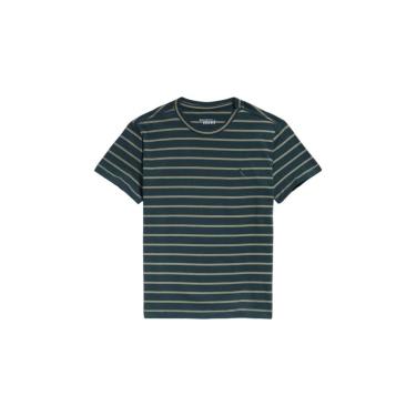 Imagem de Infantil - Camiseta Listra Inverno Reserva Mini Verde  menino