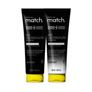 Imagem de Combo Match Sos Cauterização Pós-Química: Shampoo 250ml + Condicionado
