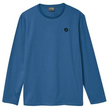 Imagem de Camiseta Juvenil Masculina Lemon Em Algodão Na Cor Azul