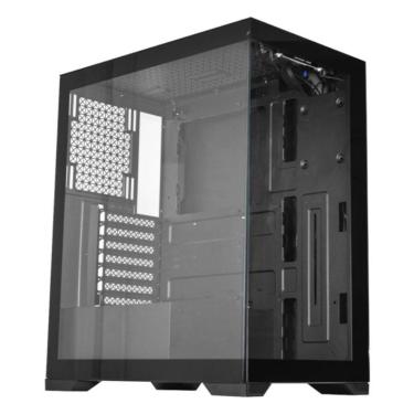 Imagem de Gabinete Gamer K-Mex Poseidon Atx CG11G4 - Lateral e Frontal em Vidro - ATX - Preto