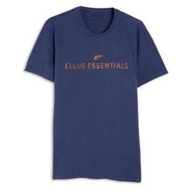 Imagem de Camiseta Ellus Essentials Classic Masculina Azul-Masculino